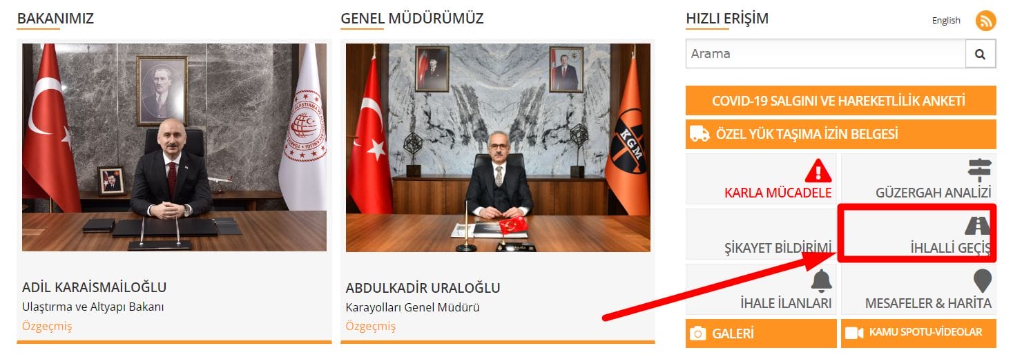 Сайт для оплаты платных дорог в Турции